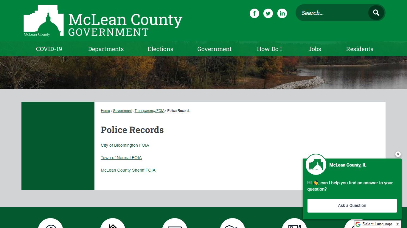 Police Records | McLean County, IL - Official Website